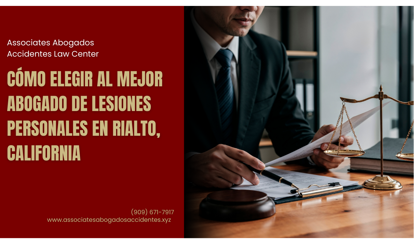 abogado lesiones negociación de acuerdo Rialto