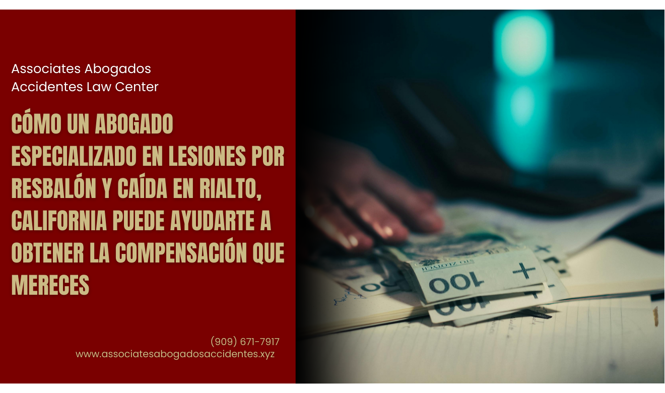 abogado lesiones resbalón y caída Rialto