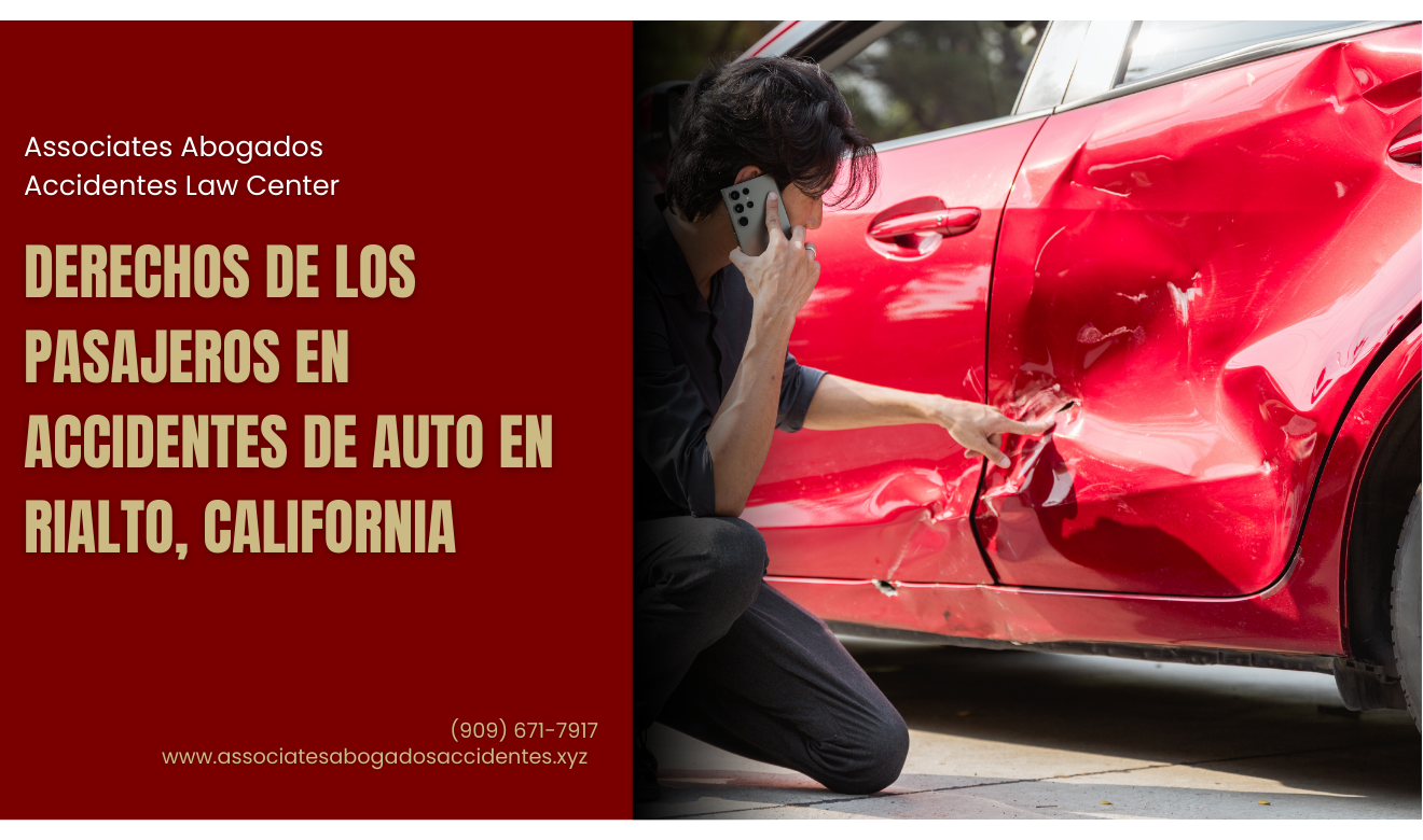 derechos tras accidente de auto Rialto
